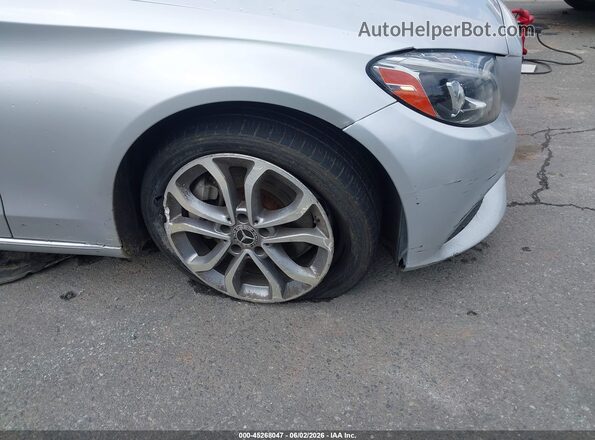 55SWF4KB8HU213840 2017 MERCEDES-BENZ C-CLASS Silver 