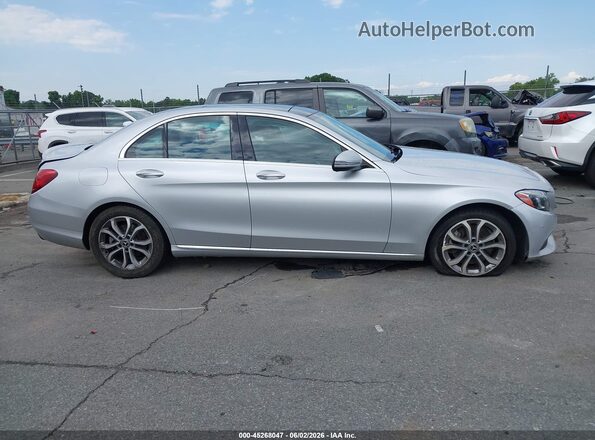 55SWF4KB8HU213840 2017 MERCEDES-BENZ C-CLASS Silver 