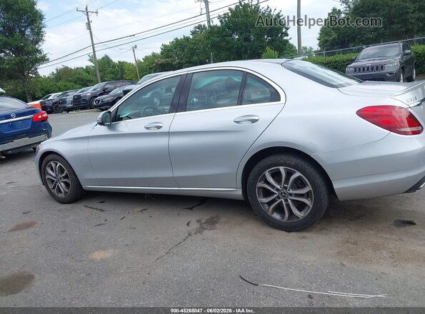 55SWF4KB8HU213840 2017 MERCEDES-BENZ C-CLASS Silver 