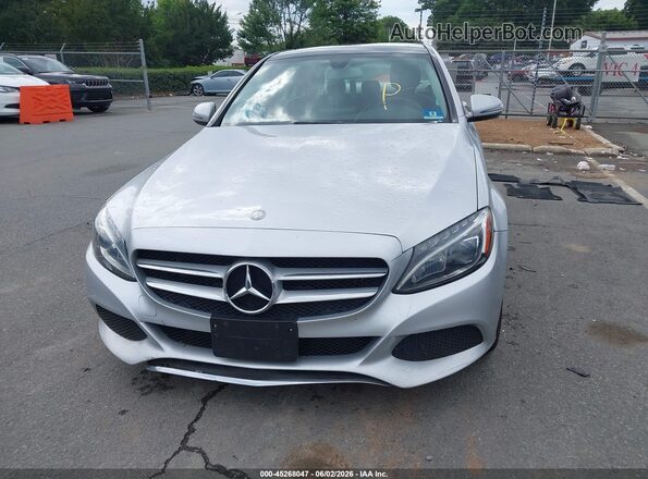 55SWF4KB8HU213840 2017 MERCEDES-BENZ C-CLASS Silver 