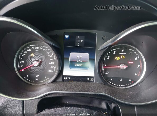 55SWF4KB8JU238324 2018 MERCEDES-BENZ C-CLASS White Vista de los asientos traseros