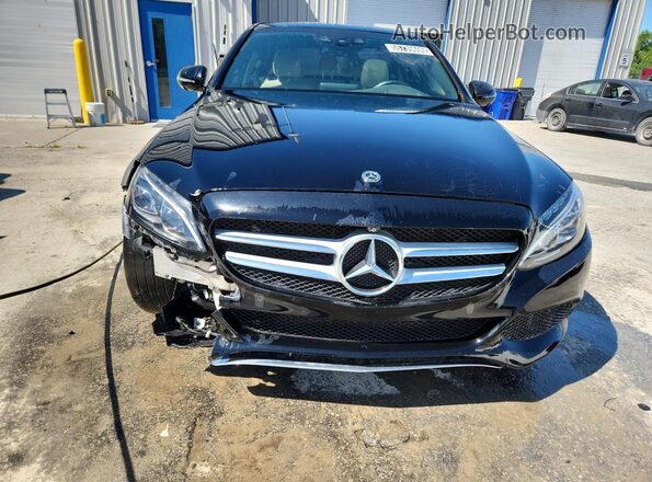 55SWF4KB8JU258069 2018 MERCEDES-BENZ C Черный Вид наклейки с VIN-кодом
