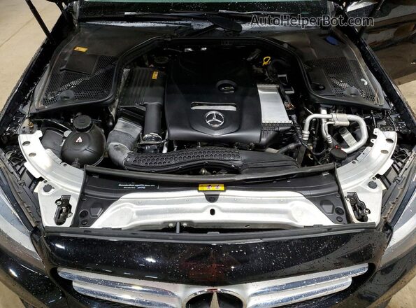 55SWF4KB9GU110540 2016 MERCEDES-BENZ C-CLASS Black უკანა სალონის ხედი