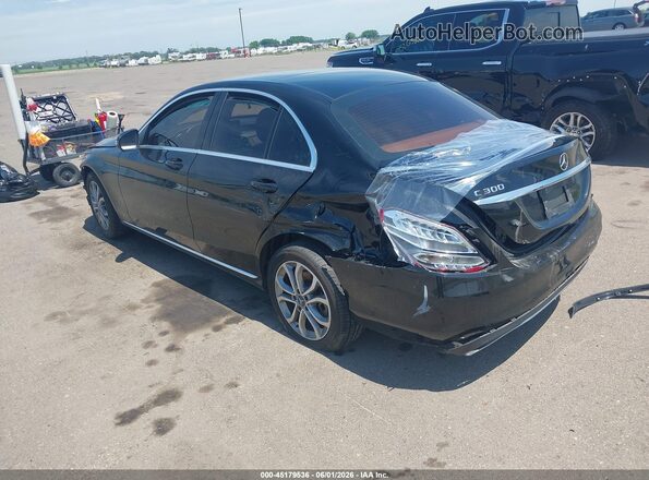 55SWF4KB9GU127693 2016 MERCEDES-BENZ C-CLASS Black Задня ліва чверть