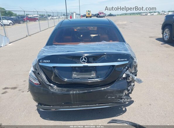 55SWF4KB9GU127693 2016 MERCEDES-BENZ C-CLASS Black 