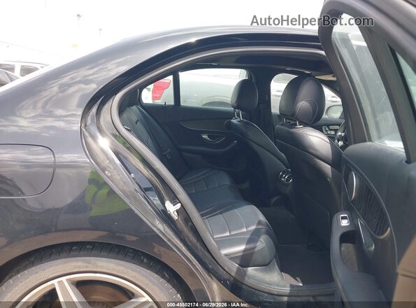 55SWF4KB9GU139407 2016 MERCEDES-BENZ C-CLASS Black VIN sticker view