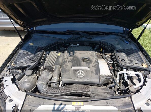 55SWF4KB9GU147359 2016 MERCEDES-BENZ C-CLASS Black Widok z tyłu