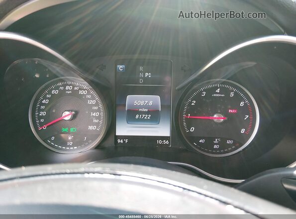 55SWF4KB9GU147359 2016 MERCEDES-BENZ C-CLASS Black Widok tylnych siedzeń