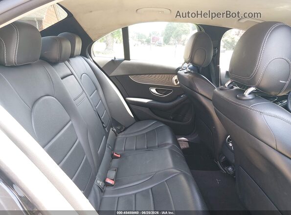 55SWF4KB9GU147359 2016 MERCEDES-BENZ C-CLASS Black Widok naklejki z numerem VIN
