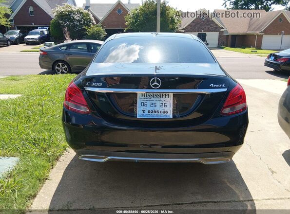 55SWF4KB9GU147359 2016 MERCEDES-BENZ C-CLASS Black 
