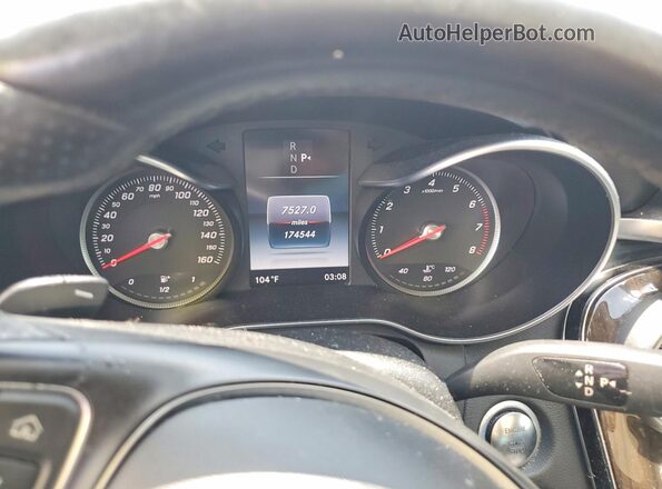 55SWF4KB9GU161178 2016 MERCEDES-BENZ C Silver Vista del cuadro de instrumentos