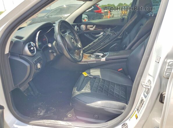 55SWF4KB9GU161178 2016 MERCEDES-BENZ C Silver Vista interior delantera