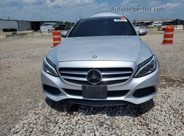 55SWF4KB9GU161178 2016 MERCEDES-BENZ C Silver Vista frontal