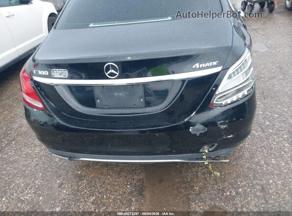 55SWF4KB9GU164761 2016 MERCEDES-BENZ C-CLASS Black 