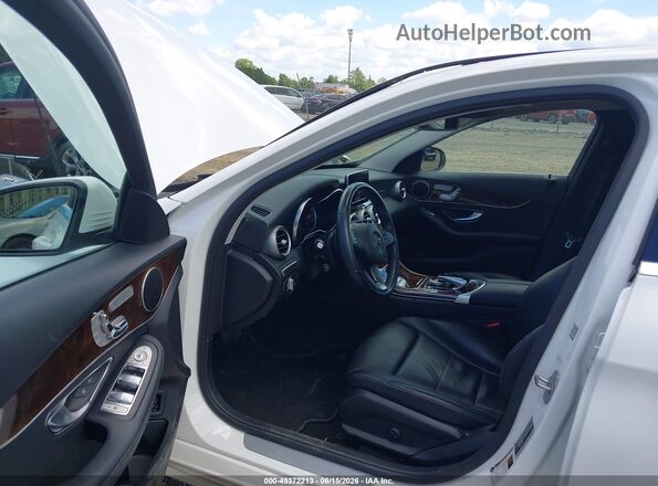 55SWF4KB9GU176022 2016 MERCEDES-BENZ C-CLASS White Front interior view