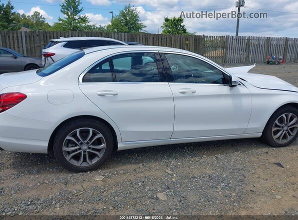 55SWF4KB9GU176022 2016 MERCEDES-BENZ C-CLASS White 360 interior view