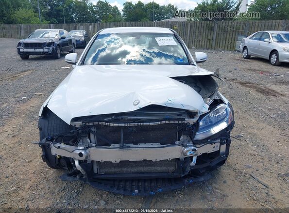 55SWF4KB9GU176022 2016 MERCEDES-BENZ C-CLASS White Rear interior view