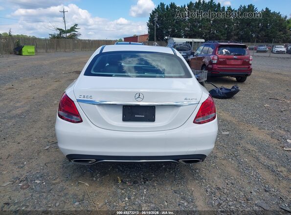 55SWF4KB9GU176022 2016 MERCEDES-BENZ C-CLASS White 