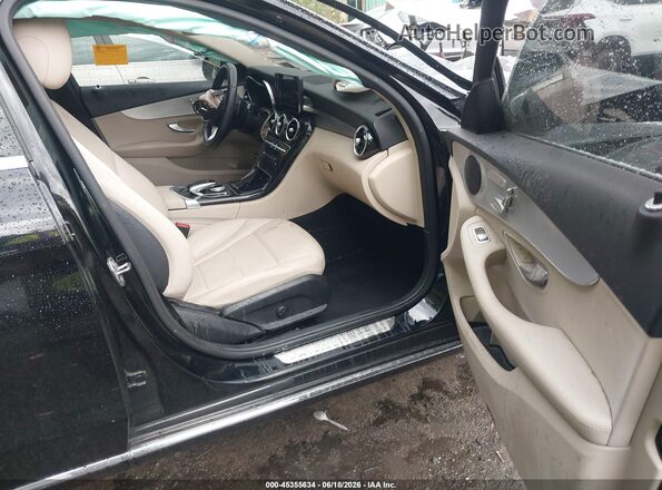 55SWF4KB9GU178966 2016 MERCEDES-BENZ C-CLASS Black Вид салону спереду