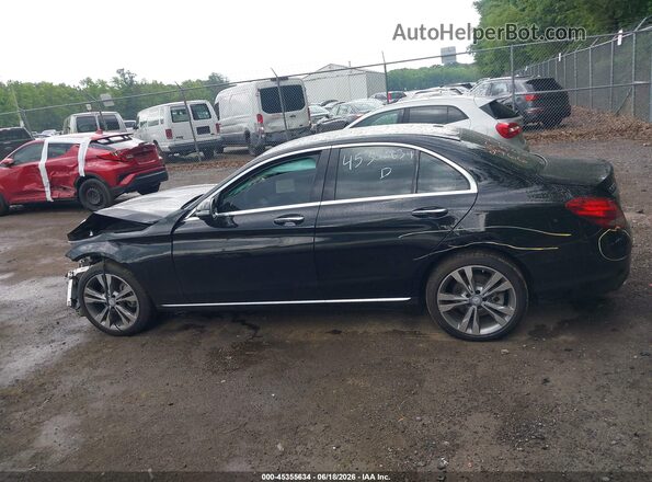 55SWF4KB9GU178966 2016 MERCEDES-BENZ C-CLASS Black Панорамний вид салону 360°