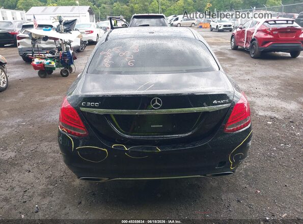 55SWF4KB9GU178966 2016 MERCEDES-BENZ C-CLASS Black 