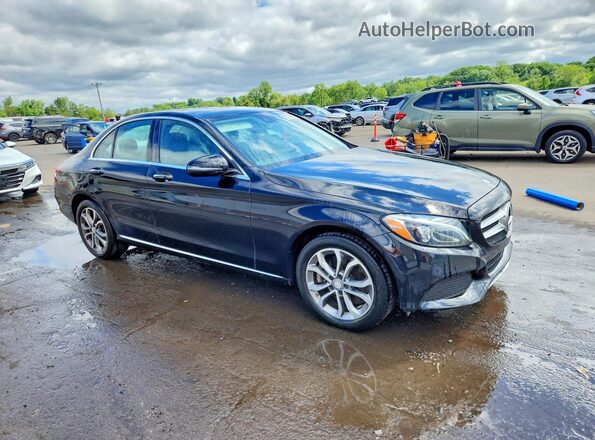 55SWF4KB9HU185644 2017 MERCEDES-BENZ C Black 