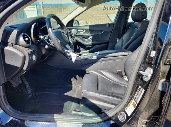 55SWF4KB9HU185644 2017 MERCEDES-BENZ C Black 