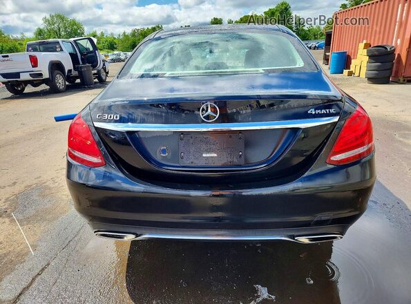 55SWF4KB9HU185644 2017 MERCEDES-BENZ C Black 