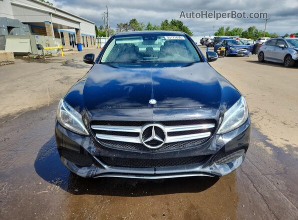 55SWF4KB9HU185644 2017 MERCEDES-BENZ C Black 
