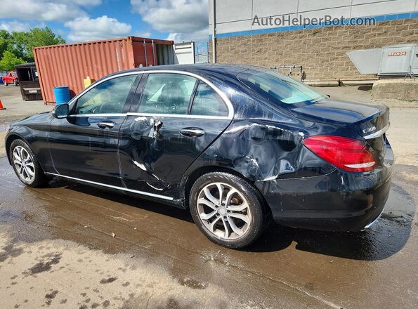 55SWF4KB9HU185644 2017 MERCEDES-BENZ C Black 