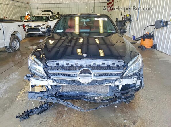 55SWF4KB9HU213295 2017 MERCEDES-BENZ C Black 