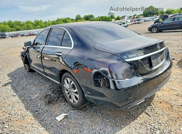 55SWF4KB9HU233000 2017 MERCEDES-BENZ C Black Задня ліва чверть