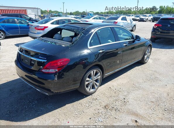 55SWF4KB9JU269372 2018 MERCEDES-BENZ C-CLASS Black Trasero derecho