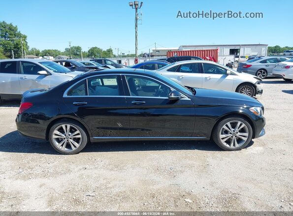 55SWF4KB9JU269372 2018 MERCEDES-BENZ C-CLASS Black Vista interior de 360 grados
