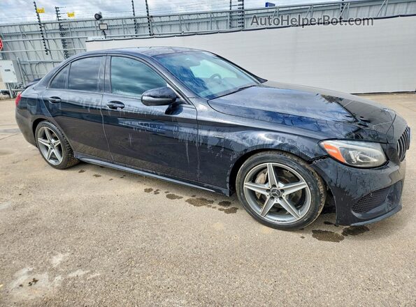 55SWF4KBXGU113317 2016 MERCEDES-BENZ C Black 