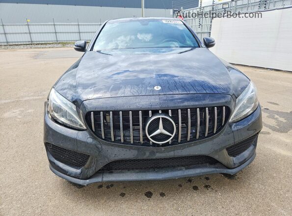 55SWF4KBXGU113317 2016 MERCEDES-BENZ C Black 