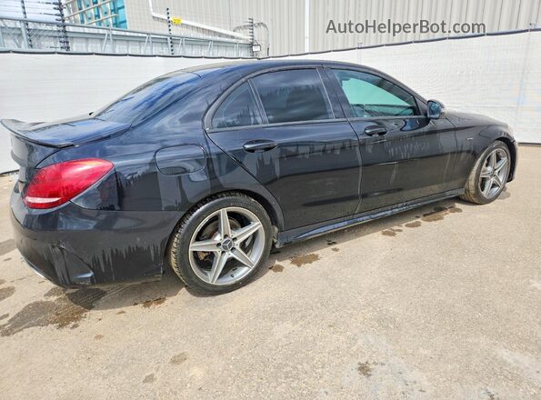 55SWF4KBXGU113317 2016 MERCEDES-BENZ C Black 