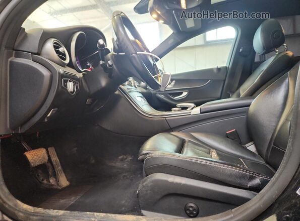55SWF4KBXGU113317 2016 MERCEDES-BENZ C Black 