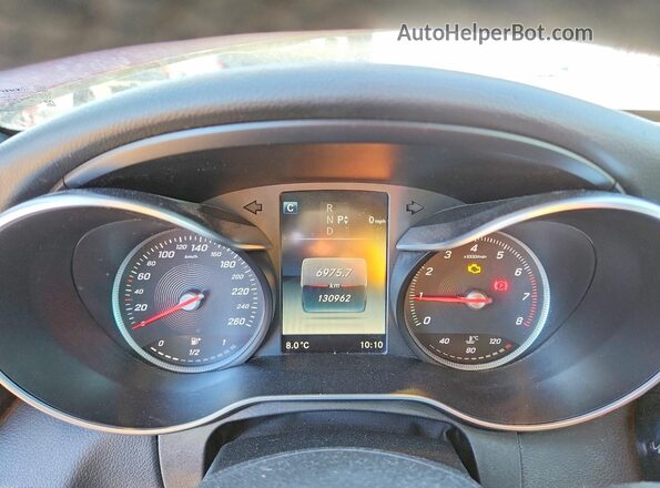 55SWF4KBXGU130036 2016 MERCEDES-BENZ C Red 