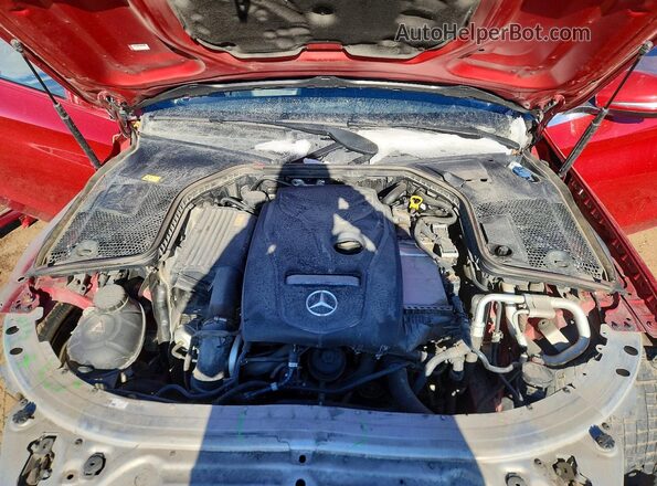 55SWF4KBXGU130036 2016 MERCEDES-BENZ C Red 