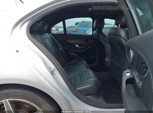 55SWF4KBXGU172111 2016 MERCEDES-BENZ C-CLASS Silver Vista de la etiqueta del VIN