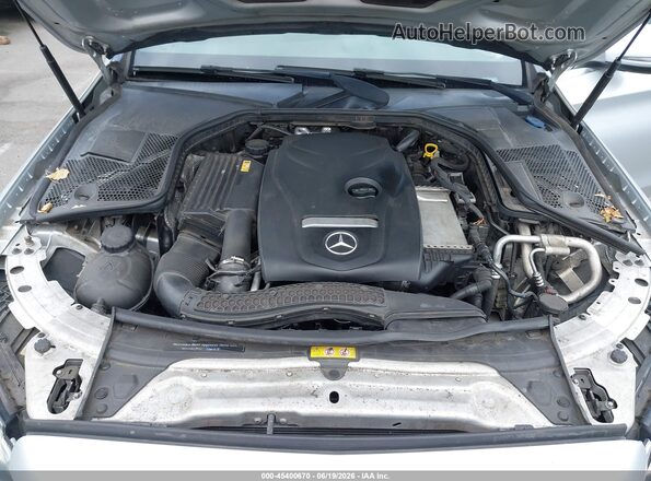 55SWF4KBXGU172111 2016 MERCEDES-BENZ C-CLASS Silver Vista trasera