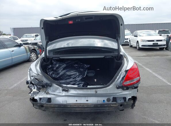 55SWF4KBXGU172111 2016 MERCEDES-BENZ C-CLASS Silver 