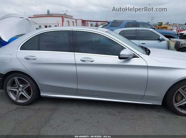 55SWF4KBXGU172111 2016 MERCEDES-BENZ C-CLASS Silver Vista interior de 360 grados