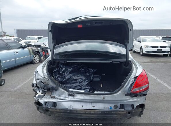 55SWF4KBXGU172111 2016 MERCEDES-BENZ C-CLASS Silver 