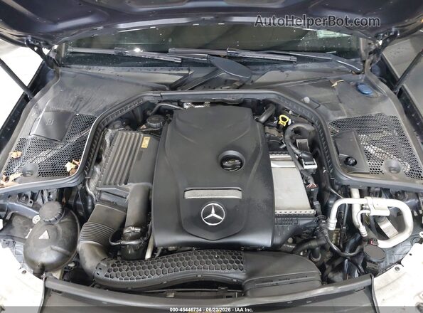 55SWF4KBXGU172948 2016 MERCEDES-BENZ C-CLASS Black უკანა ხედი