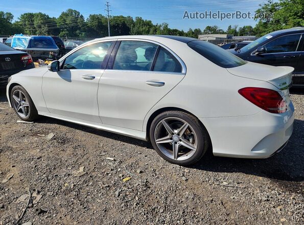 55SWF4KBXHU183465 2017 MERCEDES-BENZ C White 