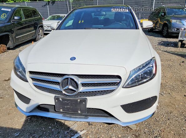 55SWF4KBXHU183465 2017 MERCEDES-BENZ C White 