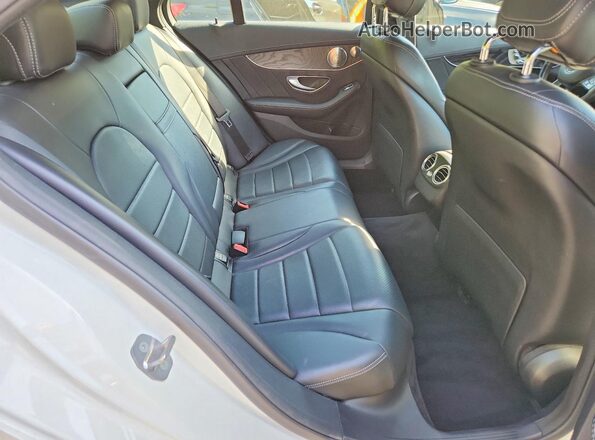 55SWF4KBXHU183465 2017 MERCEDES-BENZ C White 
