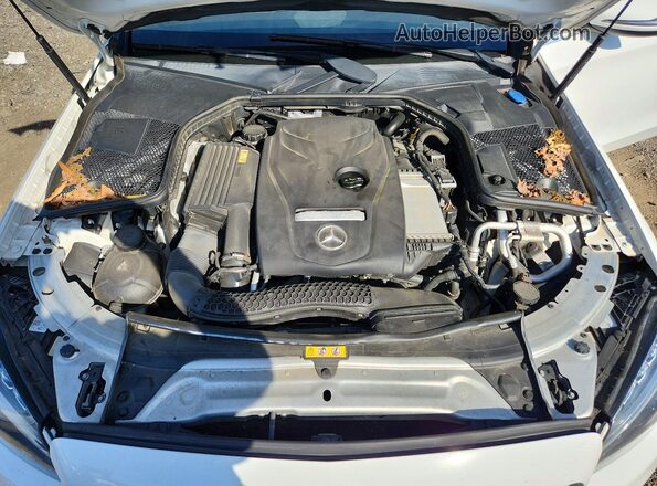55SWF4KBXHU183465 2017 MERCEDES-BENZ C White 